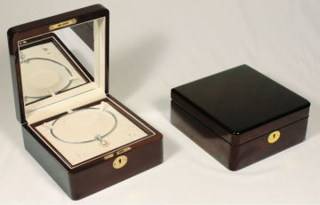 AEP 2013 new style noble necklace wood jewelry box