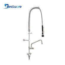 Commercial Pull Down Kitchen Mixer Tap