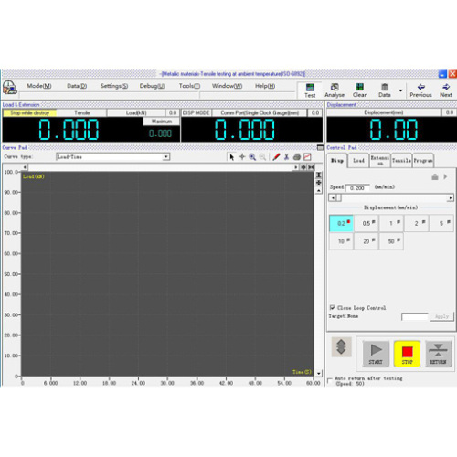 เครื่องทดสอบวัสดุสากลอิเล็กทรอนิคส์ 50 Kn