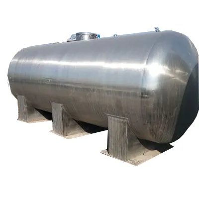 China Factory Price Horizontal Storage Tank for International Market