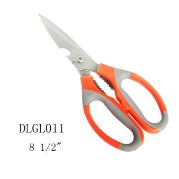 Soft-grip handle stainless steel  types of kitchen scissors