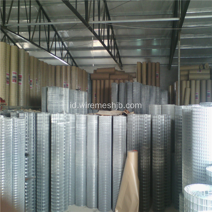 3/4 Gulungan Wire Mesh Dilas Dengan Lubang Persegi