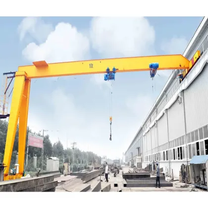 Single Girder Gantry Cranes: 5T, 10T, 20T, 30T Semi-Portal Cranes