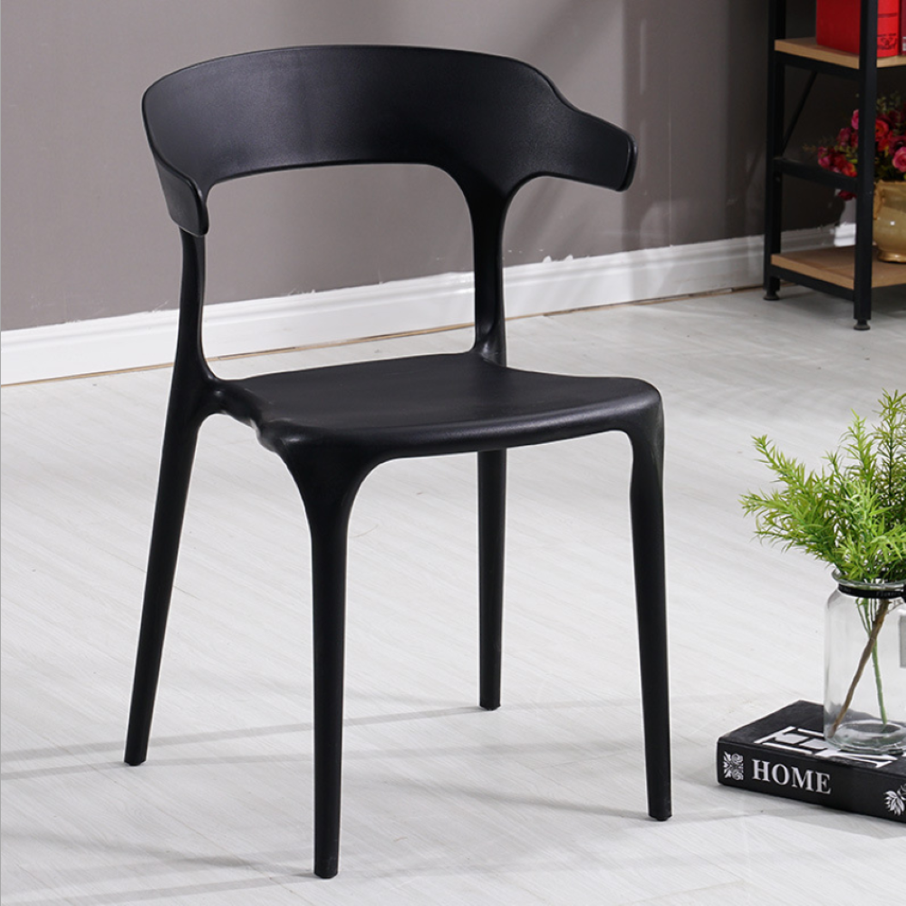 Modern design stacking plastic chair