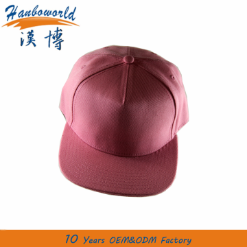 2016 hot sell fashion custom pink sports hat for women