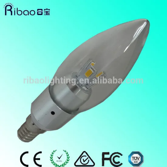 Chandelier Dimmable E27 E12 E14 3W Candle LED Bulb