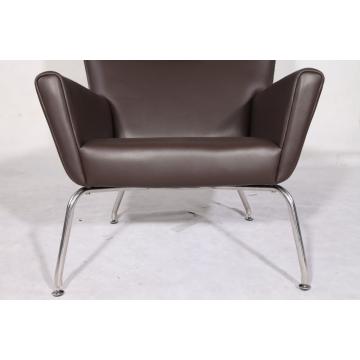 Kulit Hans Wegner CH445 Wing Kursi Replika