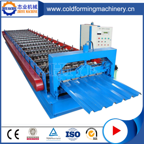 GI Zhiye Roofing Or Wall Metal Sheet Cold Forming Machine