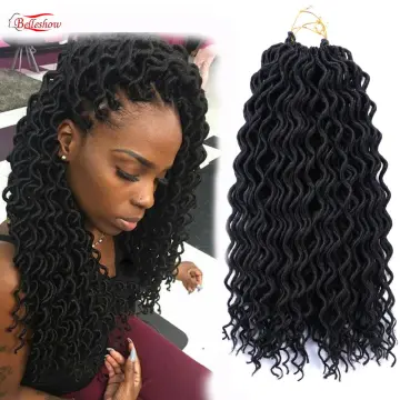 Hot sell sister twist dread faux locs soft faux locs  curly soft faux locs