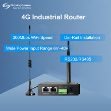 MT7628 4G LTE 2,4GHz WiFi 2port Industrial Gateway