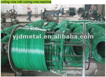 green PVC Coated Iron Wire(factory)