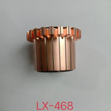 23 Bars Groove Type Segmented Motor Commutator 33.2*13*34mm