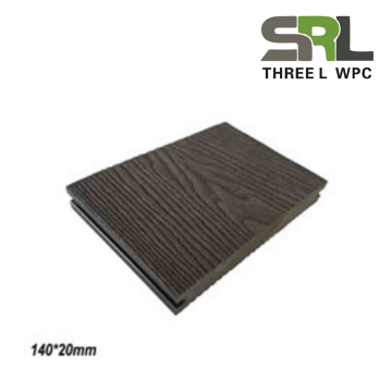 SRL-OE 140 Terraza de WPC de veta de madera maciza de 20 mm