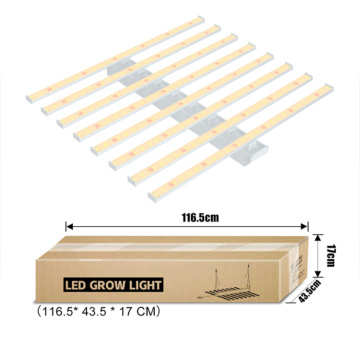 8 บาร์ LED สเปกตรัมเต็มการเติบโตของแสง