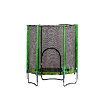 Round Kids Mini Trampoline with Safety Enclosure Net