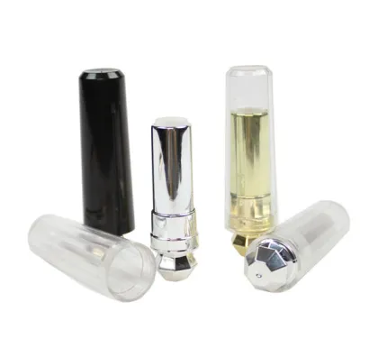 Plastic crown royal design lipstick tubes