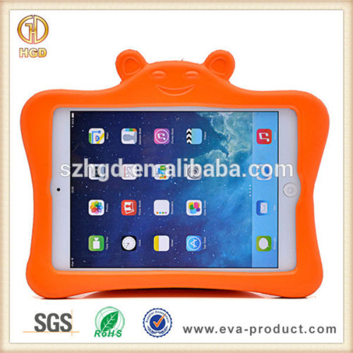 Customized kids shockproof tablet case for apple ipad silicone pc