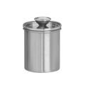 Stainless Steel Canister with Glass Lid