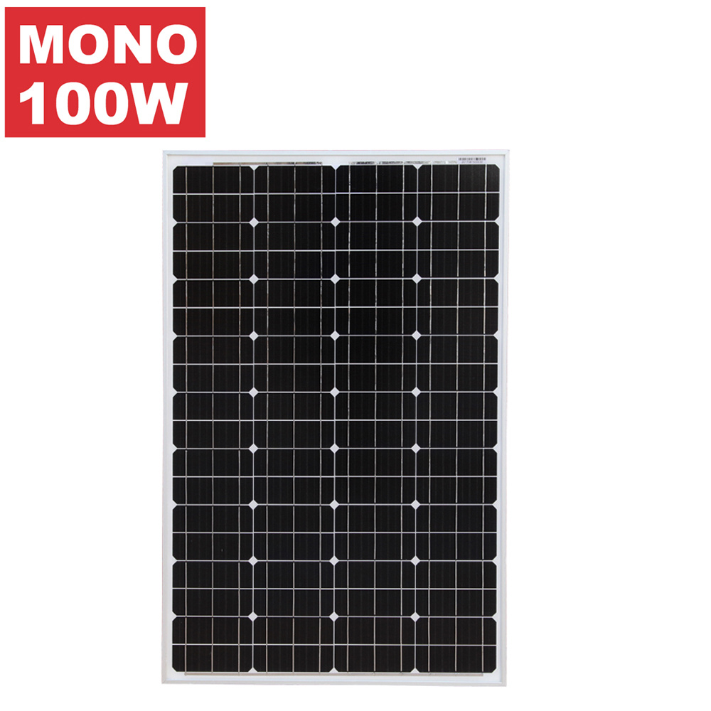 36 células 100W Painel solar monocristalino