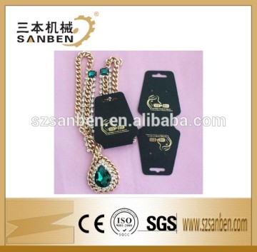 2015 fashion hang tag/paper tag/fabric tag/folding jewelry hang tag/earring card                        
                                                Quality Choice