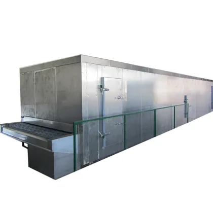 IQF industrial freezer fish tunnel freezer