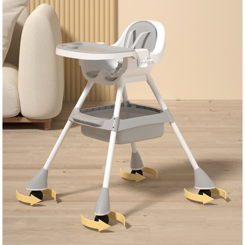 Baby Folding High Feeding Chair Dining Booster Seat