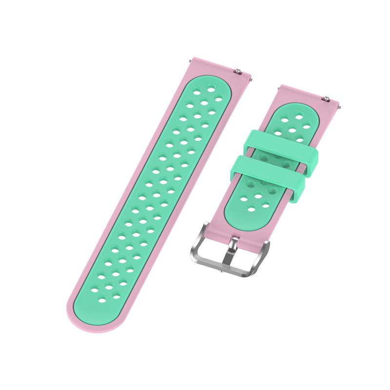 Muiticolor 22mm silicone Watch Strap for Garmin vivoactive4 loop strap watch straps Smart Watch band Accessories without gap