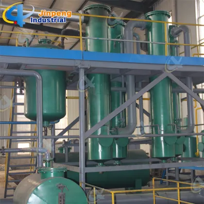 Rubber Tyre Pyrolysis Machine