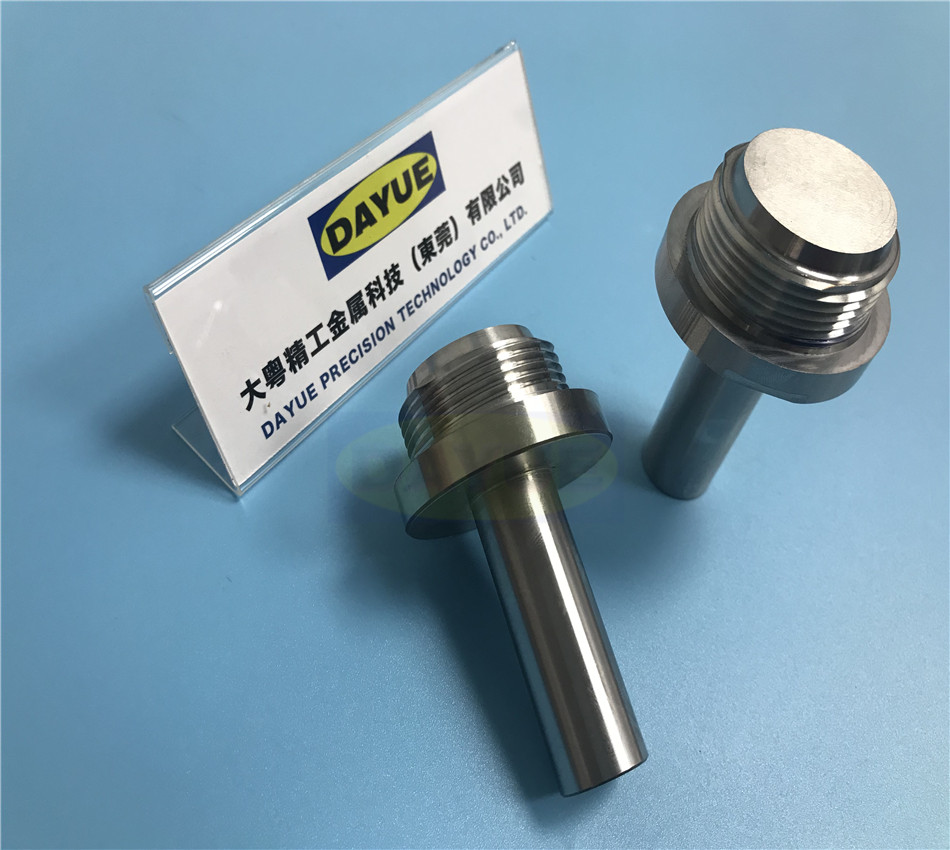 Customized grinding threaded shaft for bottle cap mold