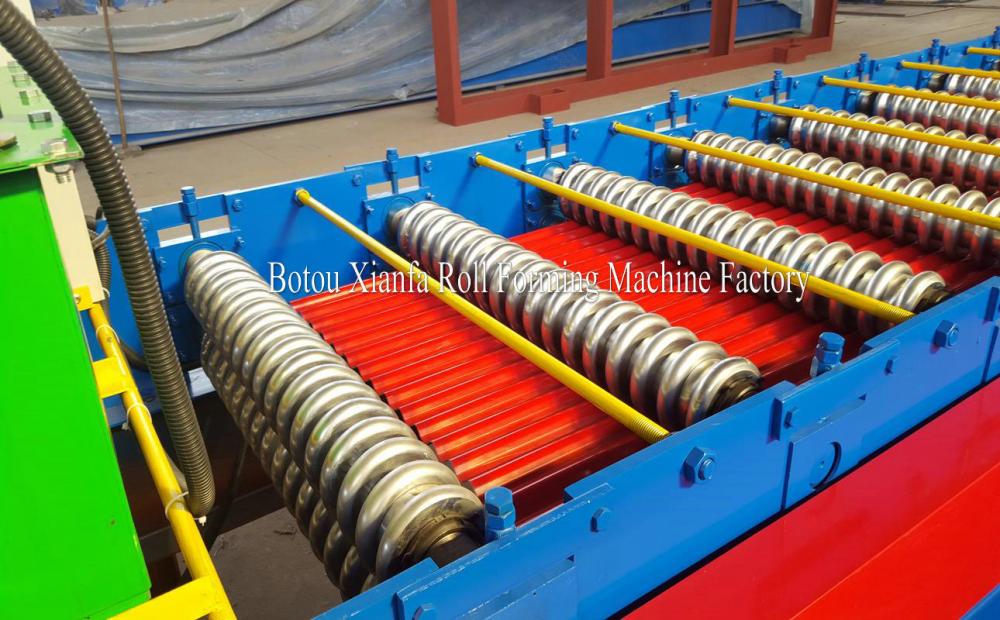 metal corrugated roofing forming machine