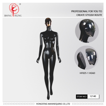 Mix with electroplate head slip female mannequins
