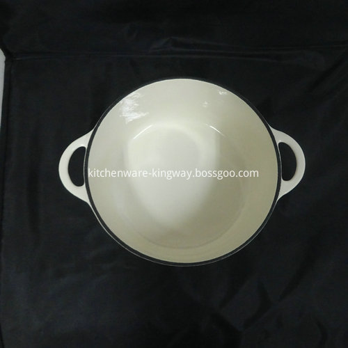 Round Cast Iron Casserole Dish