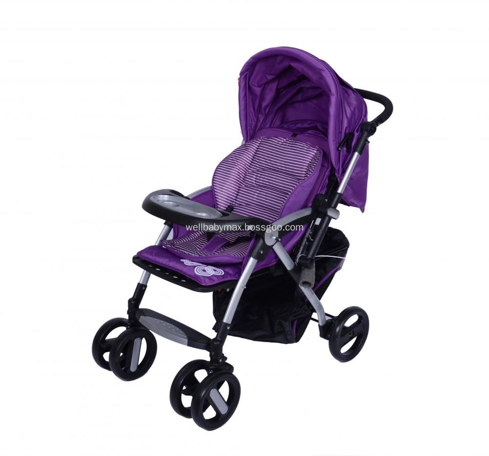 Plastic Baby Stroller with Whole Canopy