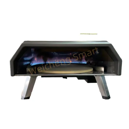 Portable Rotating Gas Pizza Oven for Fast Cooking in Your Garden