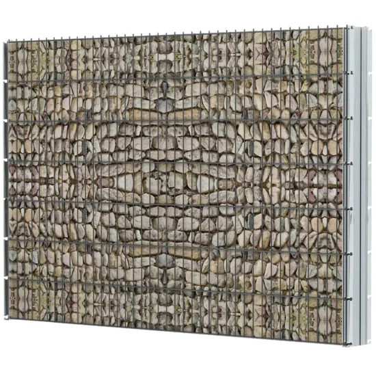 High Quality 2D Double Wire Panel Gabion Stone Wall Garden Fence System