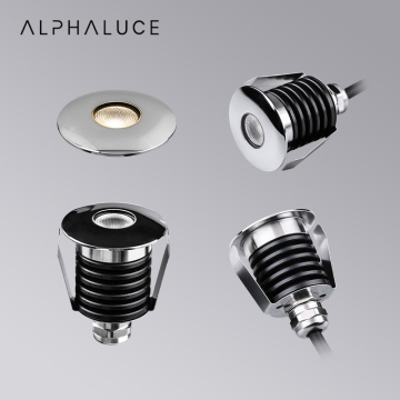Lumière enracinée à LED imperméable en acier inoxydable IP67