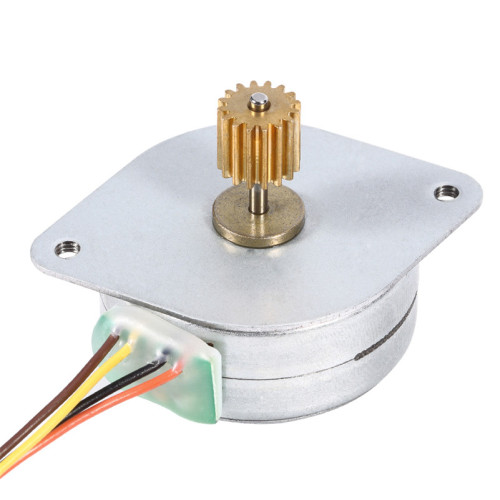 18 Degree Stepper Motor, Stepper Motor 15BY25200 for Thermal Printer and Bank Device, 5V 15mm Micro PM Stepper Motor Customizable