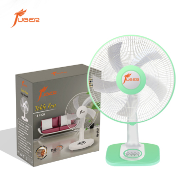 16 Inch Quiet Table Fan with 3-Speed Oscillation - Bestselling CE & CB Certified