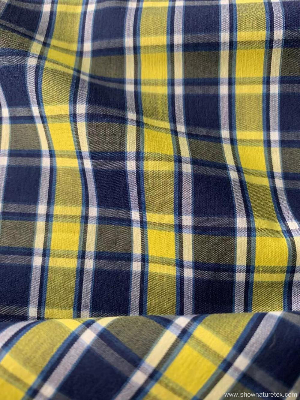 Nylon Cotton Yarn Dyed Checks