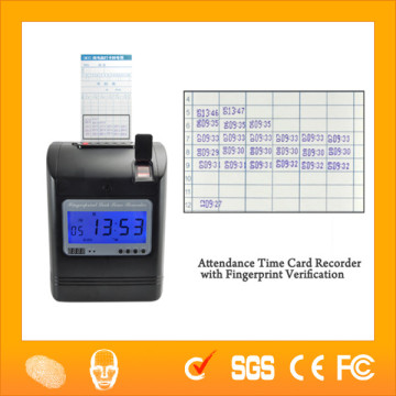 Company Employee Time and Date Stamp Time Punch Clock