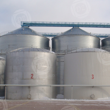 Склад за химическа суровина стоманена плоча