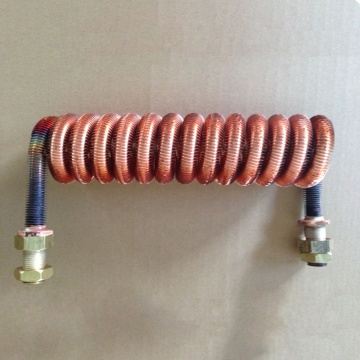 Copper Fin Tube Coil For Heat Pump Condenser