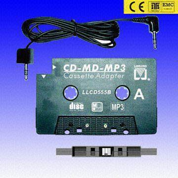 Car CD/MD/MP3 Cassette Adapter with China Patent No. ZL 2003 2 0123151.3