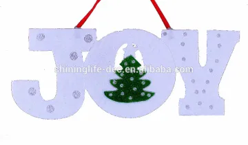 New design Christmas letters JOY ornament