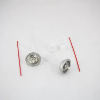 Aerosol valve for mousse and cleaner spray valves