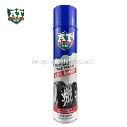 Easy one-step Tire Shinning Spray