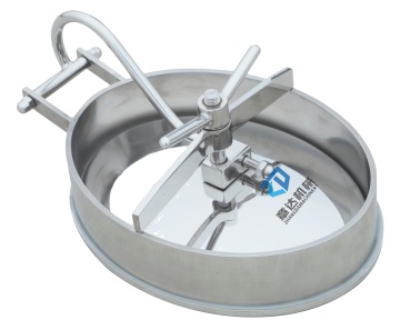SS304 Inward Opening Stainless Steel Manhole for Tank Factory OEM