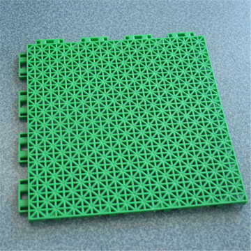 non-slip interlocking pp floor tile for garden platform