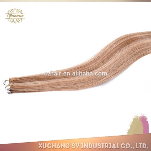 Real human remy tape human hair extensions brazilian adhensive tape hair/PU hair extension with wholesale price