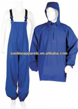High quality pu adult rainsuit